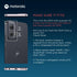 Motorola Moto G Power 5G (2024) Textured Protective Case- Black - Precision fit Shock Absorbing Cover for Enhanced Phone Grip, Style, & Drop Protection- NOT for Moto G 5G 2024 Version
