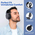 F4 Rechargeable Portable FM Radio Headphones, Best Reception FM Headset Radio Receiver for Daily Use