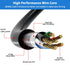 YSONG 8 3FT 6FT 10FT 20FT 40FT 50FT 100FT 150FT,High 40Gbps,2000Mhz,26AWG,Gold RJ45 Cat7/Cat6/Cat5 Cat Ethernet Cable