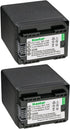 Kastar BP-745 Battery 2-Pack Replacement for Canon VIXIA HF R80, R82, R300, R400, R500, R600, R700
