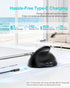 Lekvey 3 Ergonomic Mouse, Vertical Wireless Mouse for Small/Medium Hands, Rechargeable with USB Receiver, DPI