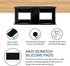 1.37" BYMECOST Under Desk Laptop Storage Mount, Metal Under Desk Device Holder, for Devices Up to Thick, MacBook, Mini
