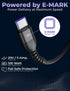 360 PRO 100W USB-C Magnetic Phone Charger (Pack of 2) - 6 in 1 Magnet Charging Cable, Fast Charging & Data, Works with
