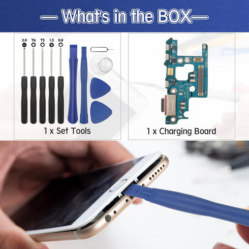 Dock Connector for Samsung Galaxy Note 10 Plus, Charging Port Flex Cable Replacement for Note 10 Plus