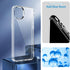 JJGoo Compatible iPhone 11 Case Clear, Transparent Shockproof Slim Anti-Scratch Hard PC Back Protective Bumper
