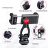 ULANZI Metal Phone Tripod Mount ST-10, Universal 360° Smartphone Adapter with 2 Cold Shoe Mounts, Adjustable Cell Phone