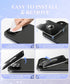 9H BERFY Camera Lens Protector for iPhone Air, Glitter Bling Aluminum Alloy Metal Ring, Tempered Glass Camera Cover