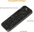 molzar Grip Series Case for iPhone 14 Pro with Real Forged Carbon Fiber, Built-in Metal Plate for Magnetic Mount,