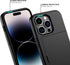 Nvollnoe for iPhone 14 Pro Case with Card Holder, Heavy Duty Protective Dual Layer Shockproof Hidden Card Slot Slim
