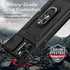 SunStory Military-Grade Case for iPhone 11 Pro Max with HD Screen Protector, Slide Camera Cover & Kickstand, Black