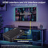 FxyxGyc 4K 4K@30Hz Output,H.265/H.264/AVC MP4/MKV/MP3/AVI/TS/Rmvb/Mov/ISO/JPG HDMI Media Player, Ultra HD Digital Media