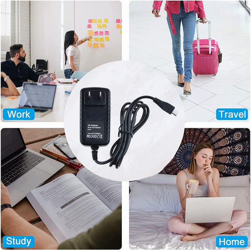 Dysead Q2n AC DC Adapter Charger for Zoom Handy Video Recorder Power Supply
