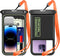 Temdan 2 Pcs Floating Waterproof Phone Pouch, Universal IPX8 Dry Bag for iPhone 15 Pro Max/14/13/12/11/SE/8, Galaxy S23