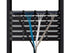 Monoprice Cat6A Ethernet Patch Cable, 5-Pack, 3 Feet, Snagless RJ45, 550Mhz, 10G, UTP, Black - SlimRun Series