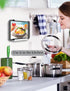 Wall Mount Tablet Holder for iPad Mini/Pro/Air, Samsung/Kindle/E-Reader, Adhesive or Screw Fixed Phone Holder for