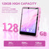 SWOFY 128GB MP3 M4 5.4, 2.4" MP3 Player with Bluetooth Pink- Music Player with Bluetooth Portable HiFi Player with FM
