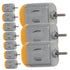 20pcs POPETPOP Motor Round Shaft Electric Motor for Toy Boats for Projects Easy to Install High Reliability
