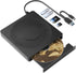 Wbacon 5 in 1 External DVD Player For Laptop with LightScribe DVD Burner