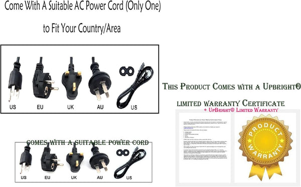 UpBright 19V AC/DC Adapter for Anchor Audio MegaVox Charger, Pro PA System and Go Getter Sound System Power Supply