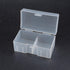uxcell Hard Plastic Large Battery Storage Box Holder Organizer Protective Container for 12 x 9V Batteries
