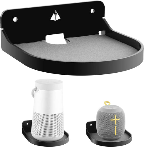 TXEsign 5 inches Speaker Shelf Mount Small Floating Shelf Small Shelf Stand