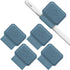 Fintie 4 Pack Pen Loop Holder for Apple Pencil Pro, USB-C & 1st/2nd Gen, Elastic Leather Pen Sleeve for Cases, Ocean