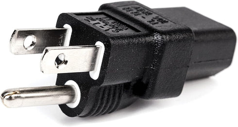 D'Addario Accessories IEC to NEMA Plug Adapter for North America
