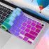 Silicone Keyboard Cover Skin for MacBook Air 13.3 inch A2337 M1, Touch ID & Retina Display US Layout Ultra Thin