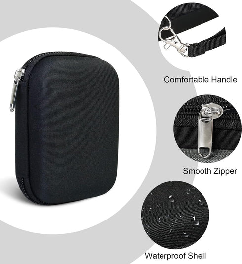 Digital Camera Carrying Case, Protective Bag Compatible with VAHOIALD/IWEUKJLO/Zostuic/CAMKORY/BEVLXNIV/Kodak Pixpro