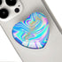 Luhoit Expandiing Cell Phone Grip Heart Shape Glass Finger Holder for Smartphones, Cellphone