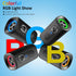 Hupoaf 2026 BT5.4 20W 3D-Stereo IP-X7 Bluetooth Speaker, Wireless Bluetooth Speaker with Deep Bass, HD Call, Colorful