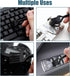 Keyboard Cleaning Brush, 6 Pcs Plastic Handle Nylon Anti Static Brush Kit for Computer Keyboard, Laptop, Phone Cleaning