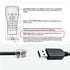 RJ12 6P6C FT232Chipset,1.8M 6FT USB to Hand Controller PC Link Cable of Orion Skywatcher Synscan, Hand Controller