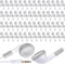 Konohan 150 Packs Earbuds, Bulk Wired Earphones, 3.5 mm for Classroom, Individually Packed for School