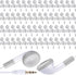 Konohan 150 Packs Earbuds, Bulk Wired Earphones, 3.5 mm for Classroom, Individually Packed for School