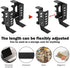 kaimenhong Desk Side Laptop Holder, Desk Side Storage, No Drill Side Desk Organizer, Tablets Hanging Holder, Table Side