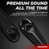 In-Ear Replacement Ear Tips, Compatible with Plantronics Poly Voyager 3200/Edge, Medium - 3pcs
