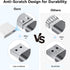 SUNTRSI SD Card Reader for iPhone iPad, Micro SD Card Reader Memory Card Reader with USB Adapter Plug and Play Trail