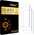 Ailun Glass Screen Protector for iPhone 15 / 15 Pro, 3 Pack, 9H Tempered Glass, Case Friendly