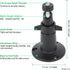 2 Pack Wall Mount Holder for SimpliSafe Outdoor Security Camera, 360 Rotation Bracket (Black)