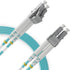 LC to LC Fiber Patch Cable Multimode Duplex - 1m (3.28ft) - 50/125um OM3 10G LSZH (5 Pack) - Beyondtech PureOptics