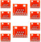10pcs RJ45 Ethernet Connector Breakout Board - DIY Electronics for Arduino RJ45 to DIP Adapter Plate