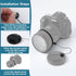 Xinjoduz 10 Pack Camera Lens Cap Leash, Lenses Cap Keeper Tether with Elastic String, Lens Caps Holder Compatible