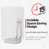 ERA100 Wall Mount Bracket, Low Profile, White, Compatible with Sonos ERA 100 Speaker, All Fixing Hardware Included