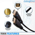 12FT 2.0 60Hz 4K 18Gbps Cables Direct Online HDMI Cable High-Speed HDR Ethernet Audio Return Channel Gold-Plated UHD