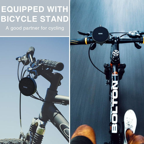Onforu Portable Bluetooth Speaker for Bike, IP65 Waterproof & Dustproof Mini Outdoor Speaker, Bluetooth 5.0, 10h Play