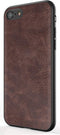 SALAWAT iPhone SE 2020 Case, Slim PU Leather Vintage Shockproof Cover for 4.7 inch (Dark Brown)