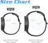 HSWAI 10 Pack No Gap Band for Samsung Galaxy Watch 7 6 5 4 FE, 40mm 44mm, for Women Men