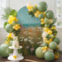 Jnbasdffb 7.2 Spring Floral Wedding Arch Cover,Stretchy Spandex Arch Backdrop Stand Covers FT,Pastoral Botanical Oil