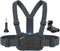 Sametop Chest Mount Harness Chesty Strap for GoPro Hero 12 11 10 9 8 7 6 5 Session AKASO DJI Osmo